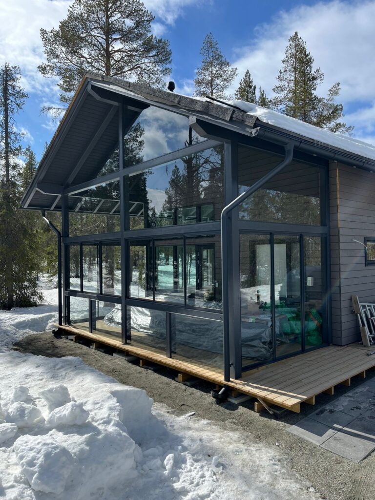 terassilasitus Ylläs (Lappi)